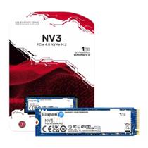 SSD Kingston 1TB Nv3 M.2 2280 Nvme M2 PCIe 4, Leitura 6000MBs, Gravação 4000MBs, Ultra Rápido SNV3S1000G SSD Kingston 1TB Nv3 M.2 2280 Nvme M2 PCIe 4, Leitura 6000MBs, Gravação 4000MBs, Ultra Rápido SNV3S1000G