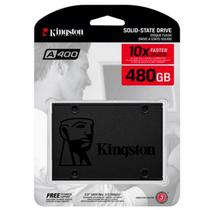 SSD Kingston 2.5 480GB A400 SATA III Leituras: 500MBs / Gravações: 450MBs - SA400S37/480G