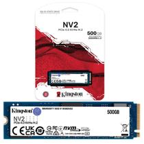 Ssd Kingston 500gb M.2 Nv2 Nvme 2280 Pcie Gen 4x4 Nand 3d