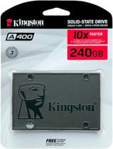 SSD Kingston A400 240GB Original 2.5" Sata 3 SSDNow p/ Desktop Notebook Gamer Novo SSD Kingston A400 240GB Original 2.5" Sata 3 SSDNow p/ Desktop Notebook Gamer Novo