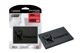 SSD Kingston A400, 480GB, SATA, Leitura 500MB/s, Gravação 450MB/s - SA400S37/480G