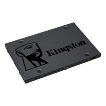 SSD kingston A400 480GB Sata, Leitura 500MB/s, Gravação 450MB/s, SA400S37 SSD kingston A400 480GB Sata, Leitura 500MB/s, Gravação 450MB/s, SA400S37