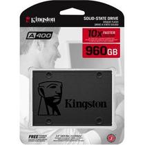 SSD Kingston A400 960GB - 500mb/s Para Leitura E 450mb/s Para Gravação