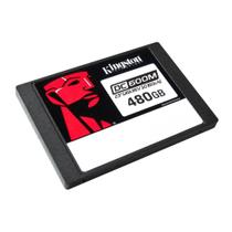 SSD Kingston DC600M Mixed-Use, 480GB, SATA III, 2.5", Leitura: 560 MB/s, Gravação: 470 MB/s, para Servidor, Preto - SEDC600M/480G