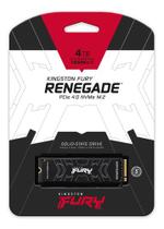 Ssd Kingston Fury Renegade 4tb Sfyrd/4000g Preto Preto