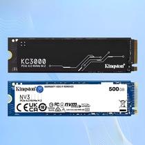 SSD Kingston KC3000 NVMe M.2 2280 De Alto Desempenho 500GB 1TB 2TB PCIe 4.0 Para Desktops E Laptops