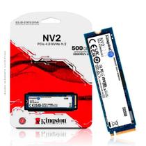 SSD Kingston NV2 500GB NVMe Gen 4x4 para Gamers e Profissionais".
