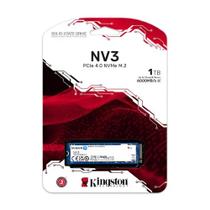Ssd Kingston Nv3 1tb M.2 2280 Nvme Leitura E Gravação 6000mb/s - 4000mb/s Gen4x4 Snv3s/1000g