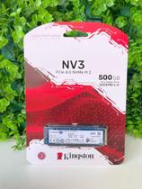 SSD Kingston NV3 500GB M2 2280 NVME PCIe 4.0 Gen 4x4 Ultra Rápido