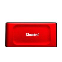 SSD Kingston XS1000, 1TB, Portátil, USB 3.2 Gen 2, Leitura: 1050 MB/s, Gravação: 1000 MB/s, Vermelho - SXS1000R/1000G