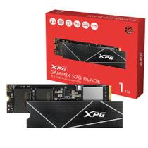 SSD M.2 1TB XPG GAMMMIX S70 BLADE PCIe Gen4 x4 NVMe Leitura 7400MBs AGAMMIXS70B1TCS