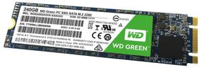 SSD M.2 240GB Western Digital Green - SATA - Leitura 545 MB/s - Gravação 465MB/s - WDS240G2G0B