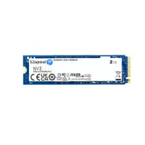 SSD M.2 2TB Kingston NV3 - NVMe - PCIe 4.0 - Leitura 6.000MB/s, Gravação 5.000MB/s - SNV3S/2000G