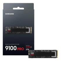 SSD M.2 2TB Samsung 9100 Pro PCIe Gen 5.0 x4 NVMe 2.0 Leitura até 14800MBs Gravação até 13400MBs MZVAP2T0B SSD M.2 2TB Samsung 9100 Pro PCIe Gen 5.0 x4 NVMe 2.0 Leitura até 14800MBs Gravação até 13400MBs MZVAP2T0B