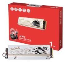 SSD M.2 2TB Xpg Mars 980 Pro Nvme PCie Gen 5x4 Leitura 14000Mbs Gravação 13000MBs SMAR980P2TCI