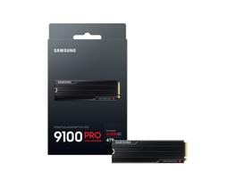 SSD M.2 4TB Samsung 9100 Pro Heatsink Com Dissipador NVMe 2.0 PCIe Gen5.0 Leitura até 14800MBs Gravação até 13400MBs MZVAP4T0CW SSD M.2 4TB Samsung 9100 Pro Heatsink Com Dissipador NVMe 2.0 PCIe Gen5.0 Leitura até 14800MBs Gravação até 13400MBs MZVAP4T0CW