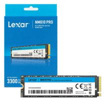 Ssd M.2 500gb Lexar Nm610 Pro Pcie Gen 3 X4 Leitura 3300Mbs LNM610P500GRNNNU