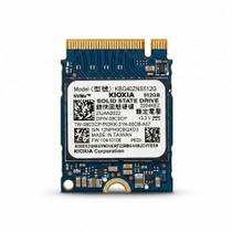 SSD M.2 512GB Kioxia M.2 2230 NVMe PCIe Gen3 x4 Leitura 2200 MBs e Gravação 1400 MBs SSD M.2 512GB Kioxia M.2 2230 NVMe PCIe Gen3 x4 Leitura 2200 MBs e Gravação 1400 MBs