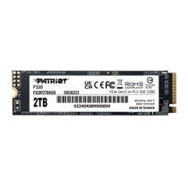 SSD M.2 512GB Patriot P320 - NVMe - Leitura 3000MB/s - Gravação 2200MB/s - P320P512GM28
