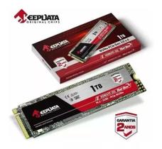 SSD M.2 de 1TB Keepdata Turbo KDNV1T-J12 2.400 MB / s de Leitura - Preto SSD M.2 de 1TB Keepdata Turbo KDNV1T-J12 2.400 MB / s de Leitura - Preto
