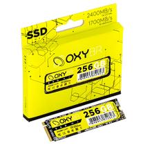 SSD M.2 NVMe 256GB OxyBR, Leitura 2.400MB/s, Gravação 1.700MB/s, OXYBRNVME4/256, 3D NAND TLC, S.M.A.R.T