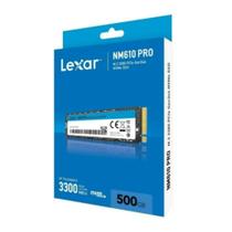 SSD M.2 NVME 500GB 3300/1700MBP/s LEXAR NM610 PRO SSD M.2 NVME 500GB 3300/1700MBP/s LEXAR NM610 PRO