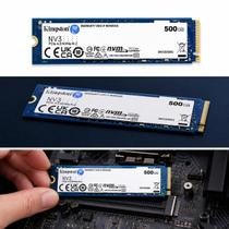 Ssd M.2 Nvme Pci-e Gen 4.0 500gb Kingston Nv3 Ssnv3s