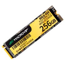 Ssd M.2 Nvme Pcie 256gb Macrovip Gold Mvgld/256gb 1045/1725mb/s