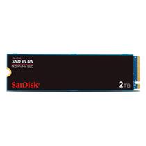 SSD M.2 Sandisk 2TB Plus NVMe PCIe 3.0 - SDSSDA3N-2T00-G26 SSD M.2 Sandisk 2TB Plus NVMe PCIe 3.0 - SDSSDA3N-2T00-G26
