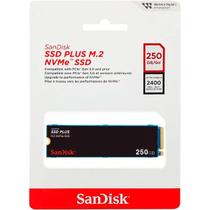 SSD M2 250GB NVME Sandisk PLUS 2280 Pcie 3.0 SDSSDA3N-250G-G26