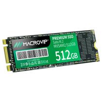 SSD Macrovip M.2 512GB SATA 6gb/s Upgrade de Alta Velocidade