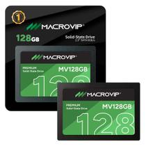 SSD Macrovip Premium 128GB SATA III 6Gb/s 2.5" Leitura 510 Mb/s Gravação 450 Mb/s - MV128GB
