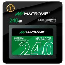 SSD Macrovip Premium 240GB 2.5 SATA 6Gbs Alta Performance