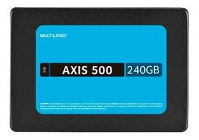 Ssd Multilaser Axis 500 240gb 2.5 Gravação 500 Mb/s Ssd Multilaser Axis 500 240gb 2.5 Gravação 500 Mb/s