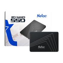 SSD Netac 360GB SATA III Leitura 560MB/s Gravação 520MB/s 3D NAND - Preto