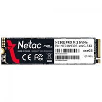 SSD Netac N930E PRO, 128GB, PCIe Gen3, M.2 NVMe, 2280, Leitura 970MBs e Gravação 650MBs, NT01N930E-128G-E4X SSD Netac N930E PRO, 128GB, PCIe Gen3, M.2 NVMe, 2280, Leitura 970MBs e Gravação 650MBs, NT01N930E-128G-E4X