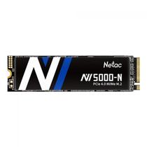 SSD Netac NV5000-N, 500GB, M.2 NVMe, 2280, Leitura 4800MBs e Gravação 2700MBs, NT01NV5000N-500-E4X SSD Netac NV5000-N, 500GB, M.2 NVMe, 2280, Leitura 4800MBs e Gravação 2700MBs, NT01NV5000N-500-E4X