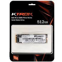 SSD NVMe Ktrok 512GB, M.2 2280, Leitura até 1500 MB/s e Gravação até 1200 MB/s - KTROK512GB SSD NVMe Ktrok 512GB, M.2 2280, Leitura até 1500 MB/s e Gravação até 1200 MB/s - KTROK512GB