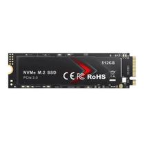 Ssd Nvme M.2 Ssd 512gb Pcie 4.0 - 2280 Alta Velocidade Kootion Preto