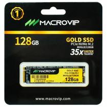 SSD NVMe Macrovip Gold M.2 Leitura 1600MBs Gravação 1000MBs PCIe 3x4