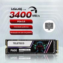 SSD NVMe PCIe M.2 Reletech P600 - 256GB, 512GB, 1TB e 2TB - Para Laptop e Desktop