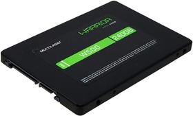 SSD para Notebook 240GB Multilaser SATA - Leitura de 540MB/s e Gravação 500MB/s Warrior W500