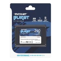 Ssd patriot burst 240gb sata iii 2.5"