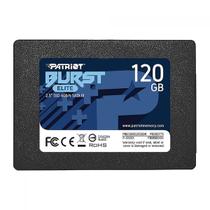 SSD Patriot Burst Elite, 120GB, Sata III, Leitura 450MB/s e Gravação 320MB/s, PE000775-PBE120GS25SSDR