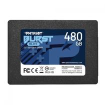 SSD Patriot Burst Elite, 480GB, Sata III, Leitura 450MB/s e Gravação 320MB/s, PBE480GS25SSDR SSD Patriot Burst Elite, 480GB, Sata III, Leitura 450MB/s e Gravação 320MB/s, PBE480GS25SSDR
