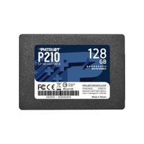 SSD Patriot P210, 128GB, 2.5", SATA 3, Leitura 450MB/s, Gravação 430MB/s, Preto - P210S128G25 SSD Patriot P210, 128GB, 2.5", SATA 3, Leitura 450MB/s, Gravação 430MB/s, Preto - P210S128G25