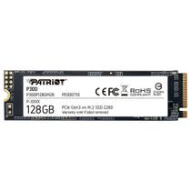 SSD Patriot P300, 128GB, M.2 2280 PCIe Gen3X4, Leitura 1600MB/s, Gravação 600MB/s,