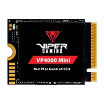 SSD Patriot Viper VP4000 Mini, 1TB, M.2 2230, NVMe PCIe Gen4 x4, Leitura 5000MB/s, Escrita 3500MB/s, Preto - VP4000M1TBM23