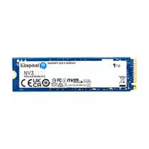 SSD PCIe Kingston NV3, 1 TB, M.2 2280, NVMe, Leitura: 6000 MB/s e Gravação: 4000 MB/s - SNV3S/1000G