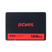 SSD Pcyes py128 128bg sata III 2,5 leitura 550 mb/s 400 mb/s - pc yes